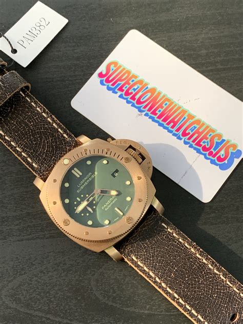 panerai bronzo replica|panerai bronzo 42mm.